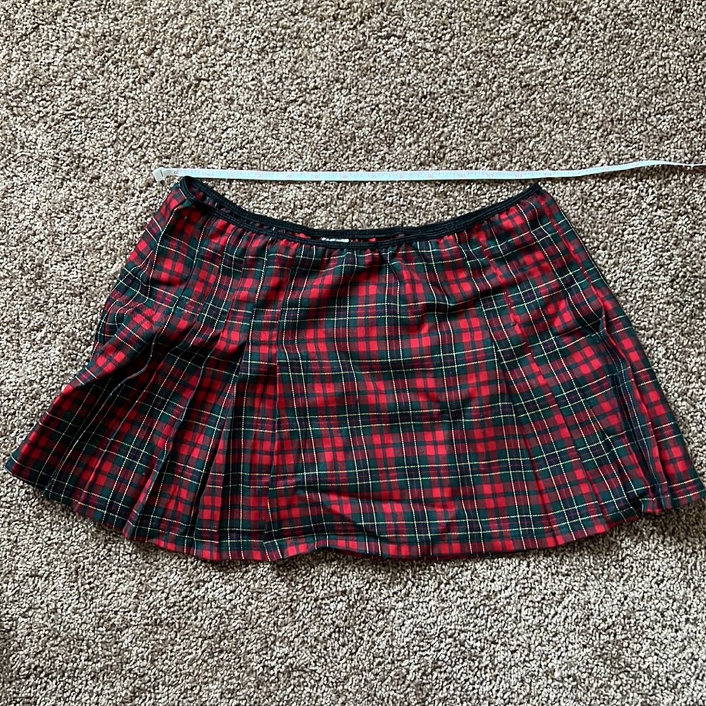Dreamgirl Black Blazer with Red Tartan Skirt Costume - Picture 3 of 8